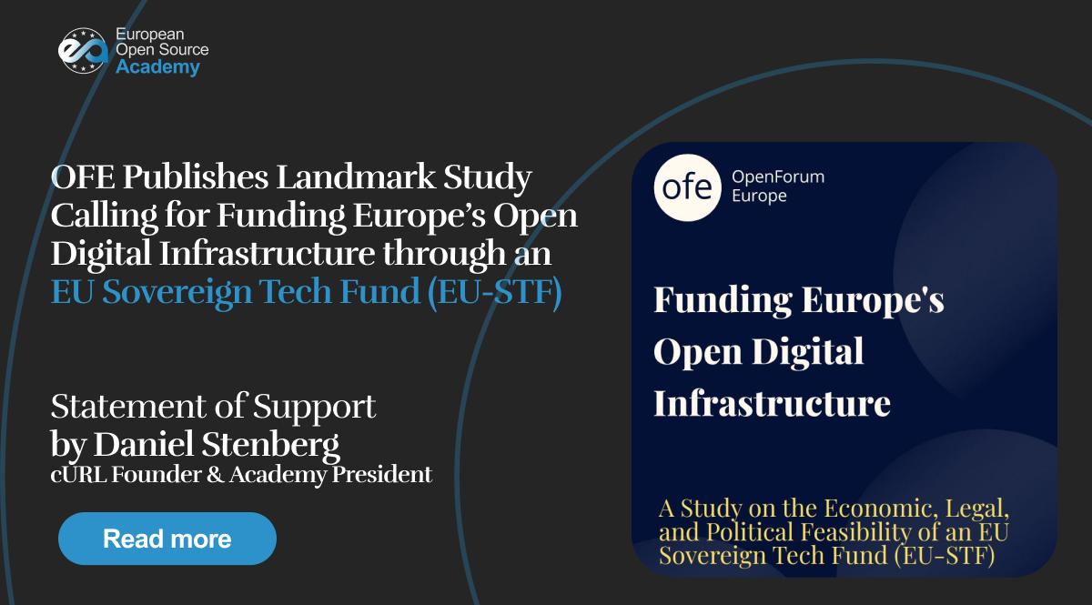 EOSA for EU Sovereign Tech Fund